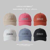 ⊙☽ Solid color baseball cap ins embroidery korean cap womenfashion cap men