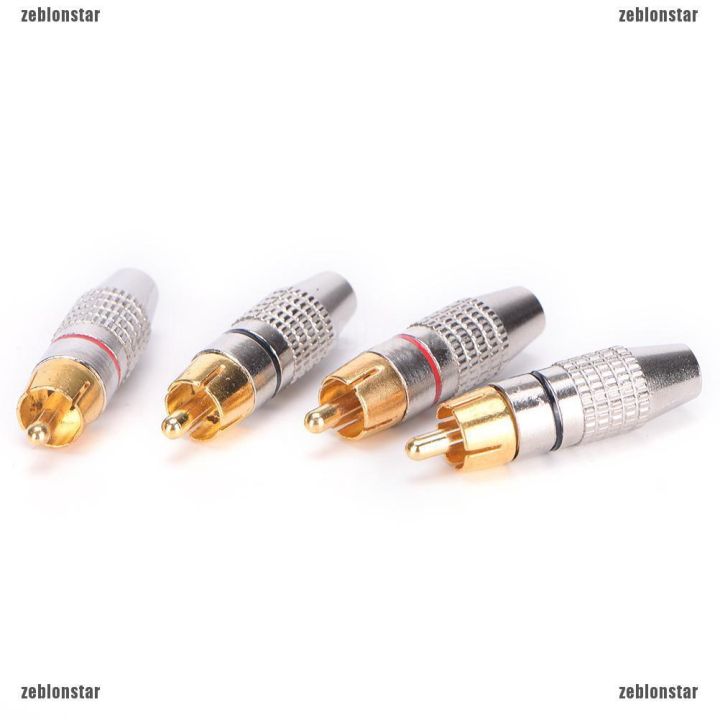 mq1th-4pcs-rca-male-plug-solder-audio-video-cable-adapters-connector-gold-plated-hot-salestar
