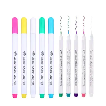  Tailors Chalk,Sewing Fabric Chalk and Fabric Markers for  Quilting,10PCS Tailor's Chalk,4PCS Heat Erasable Fabric Marking Pens with 4  Refills,3 PCS Sewing Fabric Pencils