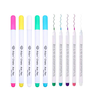 น้ำ Erasable ปากกาผ้าเครื่องหมายที่ละลายน้ำได้ Cross Stitch ดินสอ Patchwork เย็บปักถักร้อยสำหรับเครื่องมือเย็บผ้าอุปกรณ์เสริม Arts Craft