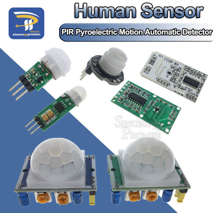HC-SR501 HC-SR505 AM312 SR602 Adjust IR Pyroelectric Infrared Mini PIR ...