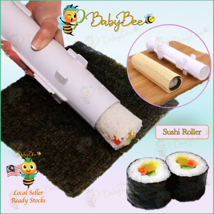 Sushi Roll Maker Making Kit Mold Sushezi Rice Roller Mold Kitchen