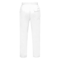 Pants Polyester Bottoms Men Mid Rise  Simple Men Drawstring Loose Trousers Slacks