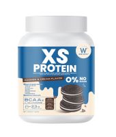 [โปรตีนคุมหิว] WINK WHITE XS PROTEIN COOKIE &amp; CREAM คุกกี้แอนด์ครีม ช่วยคุมหิวอิ่มนานขึ้น สร้างกล้ามเนื้อ ลีนหุ่น