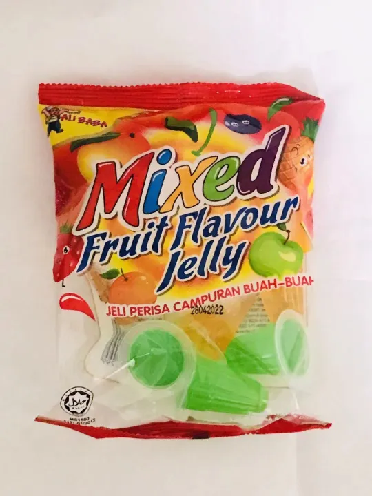 Alibaba Mixed Fruit Flavour Jelly 250g Lazada