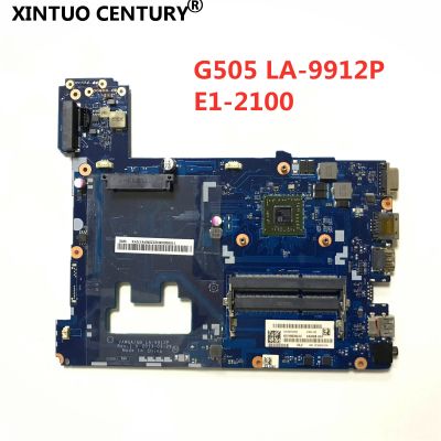 คุณภาพสูงเมนบอร์ด Lenovo คอมพิวเตอร์90003032/90002972ชิ้น G505เมนบอร์ดแล็ปท็อป E1-2100 CPU LA-9912P DDR3งานทดสอบ100%