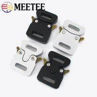 Meetee 25pcs ID13mm Metal Spring Buckle Quick Release Buckles Bag Strap Hook Webbing Clasp DIY Clothes Clip Hooks Accessories