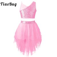 ✵♣ Tulle Gymnastics Ballet Leotard Dress Kids Lyrical Dance Costumes Dress - Kids - Aliexpress