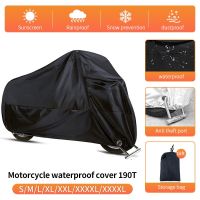 Motorcycle Waterproof Full Covers Outdoor Motorcycle Rain Clothing UV Sunscreen Protector Rain Dust Sunshade Protective Gear Covers