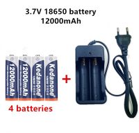 18650 Battery Rechargeable Battery 3.7V 18650 12000mAh Capacity Li-ion Rechargeable Battery For Flashlight Torch Battery Charger [ Hot sell ] bs6op2