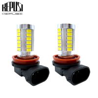 ไฟวิ่งสำหรับรถยนต์2x ไฟตัดหมอกรถ H11หลอดไฟ Led อัตโนมัติไฟวิ่งสำหรับ Mk3 Mk4 Lavida Sagitar Touarge Touran Passat B7มาโกแทนกอล์ฟ