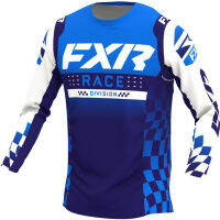 Long Sleeves Shirt Racing Jersey SoulChef 21SS FXR AAA Grade MTB BMX MOTO Jereys Outdoor Quick-drying Long-sleeved Mens Motorcycle Racing Clothing