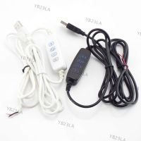 3 pin DC 5V LED Dimmer Extension Cable USB Port Power Supply Line Wire Color control Switch Adapter For LED Light Bulb YB23TH