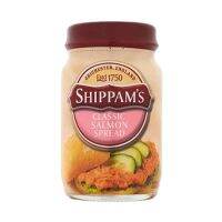 สินค้านำเข้า ♦ (x 4) Shippam’s Classic Salmon Spread 75g ชิพแพมส์ ที่ทาขนมปัง รสคลาสสิกแซลมอน 75 กรัม