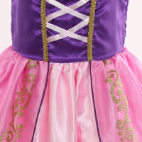 HotRapunzel ชุดสำหรับเด็กผู้หญิงฤดูร้อน Tangled เครื่องแต่งกายแฟนซีชุดเจ้าหญิงเด็กวันเกิด Carnival ปาร์ตี้ฮาโลวีน Clothes