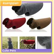 KUANGQIAN Autumn Winter Puppy Vest Pet Clothes Dog Coat Fleece Jacket