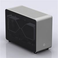 Casing PC Mini Itx ตู้คอมพิวเตอร์ SFX ระบายความร้อนด้วยน้ำเคสระบายความร้อนพกพาได้กล่องตั้งโต๊ะในบ้านในสำนักงาน