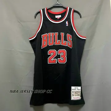 NBA Bulls 23 Jordan Black Rainbow Men Jersey