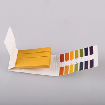 1set = 80 Strips! Professional 1-14 PH Litmus Paper Ph Test Strips Water Cosmetics Soil Acidity Test Strips with Control Card Inspection Tools