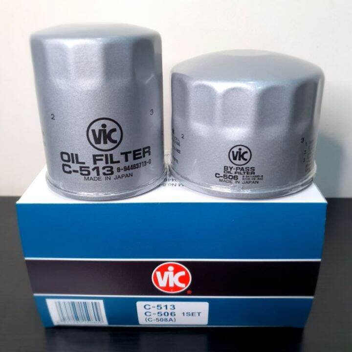 VIC Oil Filter Set (C 513 C 506) Isuzu (C508A) Lazada PH