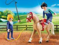 Playmobil 6933 คันทรี ฝึกขี่ม้าผาดโผน (PM-6933)