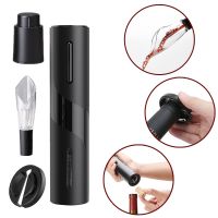 Rechargeable Electric Wine Bottle Opener Automatic Corkscrew Red Wine Bottle Opener with Foil Cutter Kitchen Gadgets