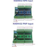 【YF】 N4DIH32 N4DIM32 32ch PNP NPN Isolated Digital Input RS485 Modbus Rtu Controller DC 12V 24V PLC Switch Quantity Acquisition Board