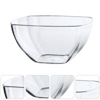 Salad Bowl Large Capacity Mixing Big Serving Mini Chips Plastic Fruit Vegetable Acrylic Dessert Food