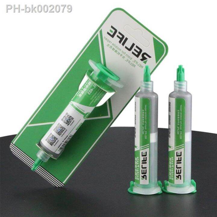 ∈ 1pc 10CC High Quality Solder Paste Flux Noclean Original RELIFE