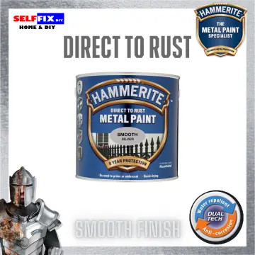 Direct to Rust Metal Paint Aerosol Satin Finish - Hammerite