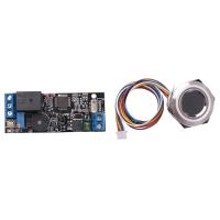 K202 DC12V Low Power Fingerprint Control Board + R503 Fingerprint Module Round Fingerprint Recognition Module