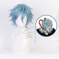 My Hero Academia Cosplay Wigs Shigaraki Tomura Wig Blue Baku No Hero Midoriya Shoto Fighter Cosplay Wigs 35Cm