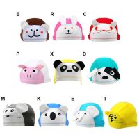 Swimming Summer Caps Cartoon Animal Shape Anti-slip Hat For Children Kids Headwear Swimming Equipment Kids Children Gift Swim Caps