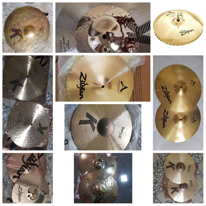 Zildjian hihat cymbals USA K custom hihat, a custom hihat, special dry