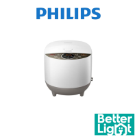 PHILIPS หม้อหุงข้าว DIGITAL 1.80 ลิตร ( Smart 3D, ฟังก์ชัน 8 เมนู, อุ่นตลอด 24 ชั่วโมง ) รุ่น HD4515/37