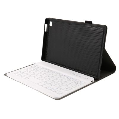 PU Case+Keyboard for Samsung Tab A7 Lite 8.7 Inch T220/T225 Tablet Flip Case Tablet Stand with Wireless Keyboard