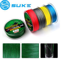 【SUKE】 สายพีอีถัก4 เอ็นตกปลา สายตกปลา หลากสี เหนียว ทนทาน ยาว100 เมตร FISHING LINE