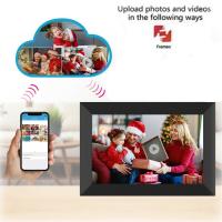 【hot】 WiFi 10.1 Inch digital picture photo Frame 1280 x 800 16GB Photo With Detachable Holder