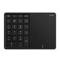 Keyboard Numerik ขนาดเล็กไร้สายแบบบลูทูธ2.4G สามารถชาร์จได้ด้วยแบตเตอรี่ Type-C สำหรับแล็ปท็อปและโน้ตบุ๊คแผ่นตัวเลข