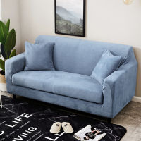 Plush Fabirc Sofa Cover 1234 Seater Thick Slipcover Couch Sofacovers Stretch Elastic Cheap Sofa Covers Towel Wrap Covering