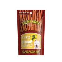 ขนมสุนัข SLEEKY Chewy Stick Beff &amp; Cheese Flavored รสเนื้อชีส 175 กรัม (ชนิดแท่ง)