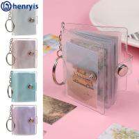 HENRYIS 1PC เครื่องเขียนใบเสร็จรับเงิน อุปกรณ์เสริม เครื่องประดับ แบบพกพา สำหรับการ์ดรูปถ่าย ที่ใส่รูปถ่าย 2 นิ้ว Mini Photo Albums