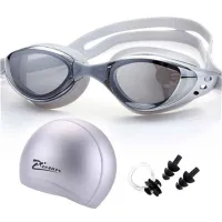 Swimming Glasses Myopia Adults Pool Waterproof Cap Earplug prescription natacion Diving Goggles Diopter Swim Eyewear Goggles