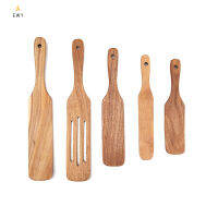 EWYT ไม้ Spurtles ชุด5ชิ้น Spurtle เครื่องใช้ในครัวสำหรับ Non-Stick ทำอาหารไม้ไม้พายแขวนหลุม