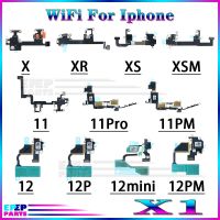 1 ชิ้นเดิม Wifi เสาอากาศสัญญาณ Flex Cable สําหรับ iphone X XR XS 11 12 Pro Max 12mini 11Pro Xsmax 12Pro