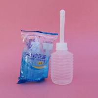 Hiking fun?200ml Disposable   Bulb Douche Enema Irrigator Rectal  Cleaner