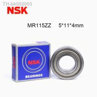 ◇ Japan NSK Bearing 5/10Pcs MR115ZZ ABEC-5 5x11x4 mm High Speed Deep Groove Ball Bearing Miniature Bearing Advanced MR115Z