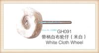 100pcs Cloth Polishing Buffing Wheels with metal shank diameter 2.35mm jewelry grinding tools