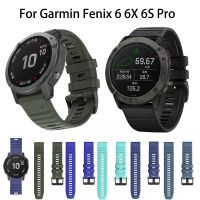 yivdje 20 22 26mm QuickFit Silicone Strap for Garmin Fenix 6 6X Pro 6S Smart Watch Band for Fenix 7 7X 7S 5X 5Plus 935 945 3HR Bracelet