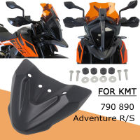 Motosikal Karbon บังโคลนล้อหน้าไฟเบอร์,ตัวขยายฝาครอบส่วนขยายกรวย790 890 2021 20ผจญภัย Adv